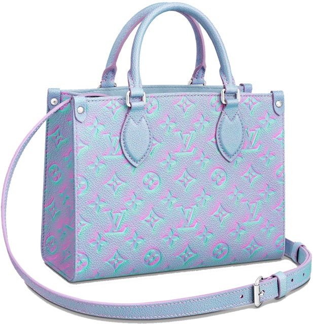 Louis Vuitton OnTheGo PM Lilas in Grained Cowhide Leather with Silver-tone  - GB