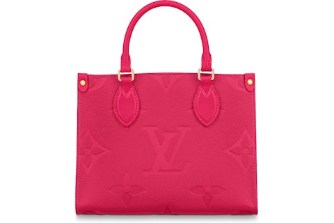 Louis Vuitton Onthego Empreinte PM Freesia in Leather with Gold