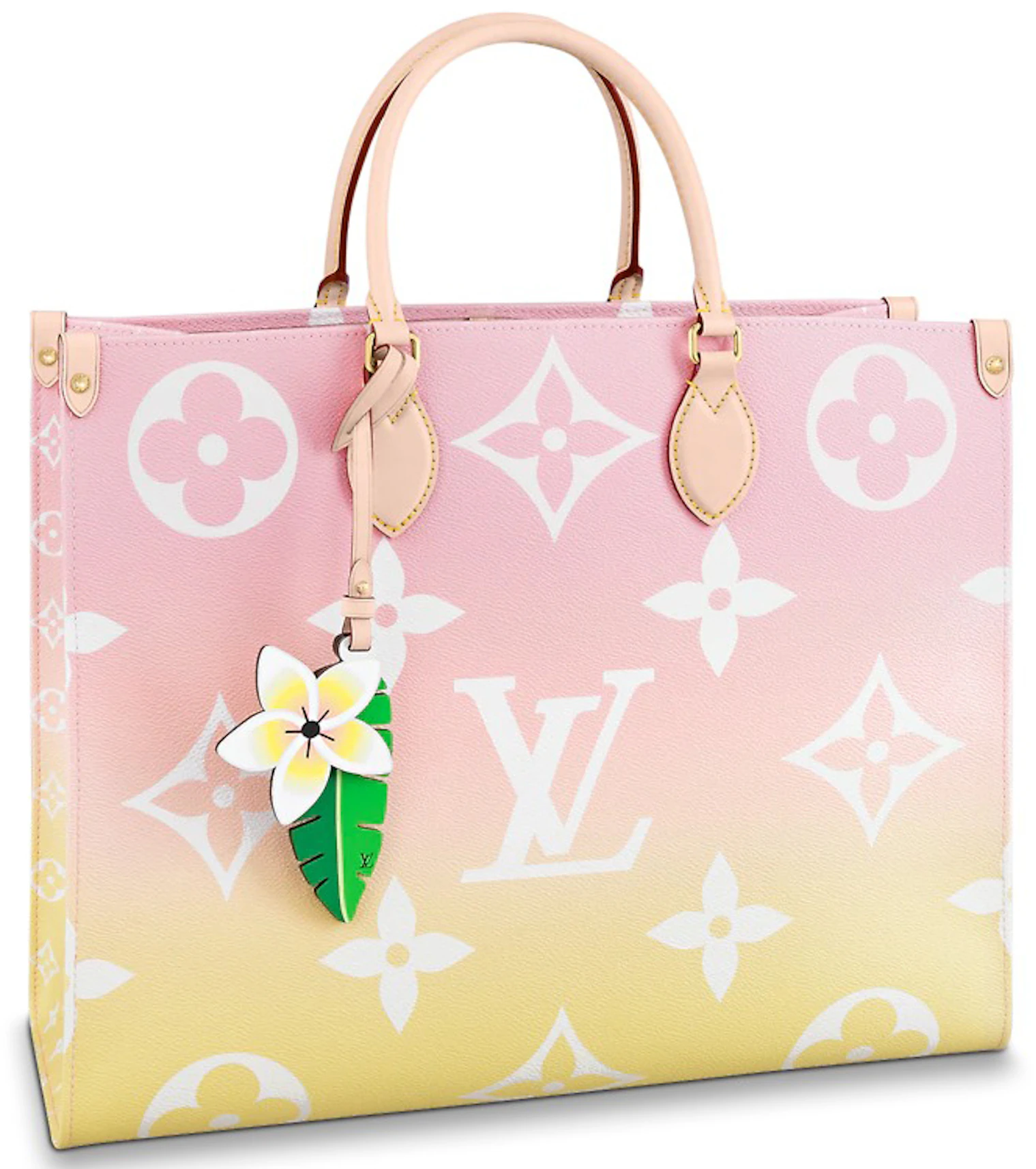 Louis Vuitton Pink And Lavender Gradient Coated Canvas OnTheGo GM Tote Gold  Hardware, 2021-2022 Available For Immediate Sale At Sotheby's