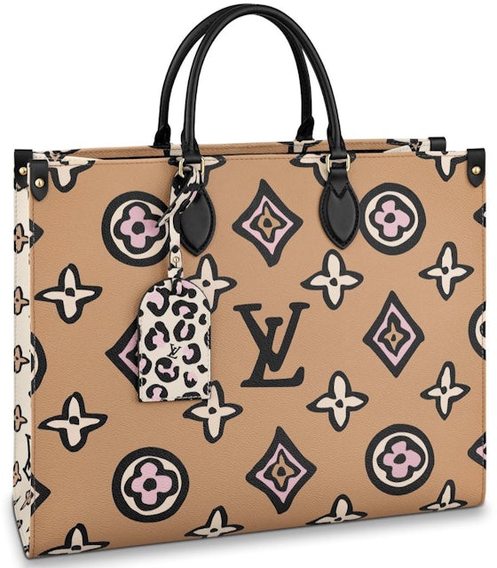 Louis Vuitton Onthego GM Wild at Heart Arizona in Leather with
