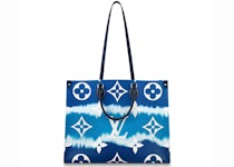 NEW NWB LV Louis Vuitton OnTheGo GM Monogram Spring Sunrise Pastel Purse Bag