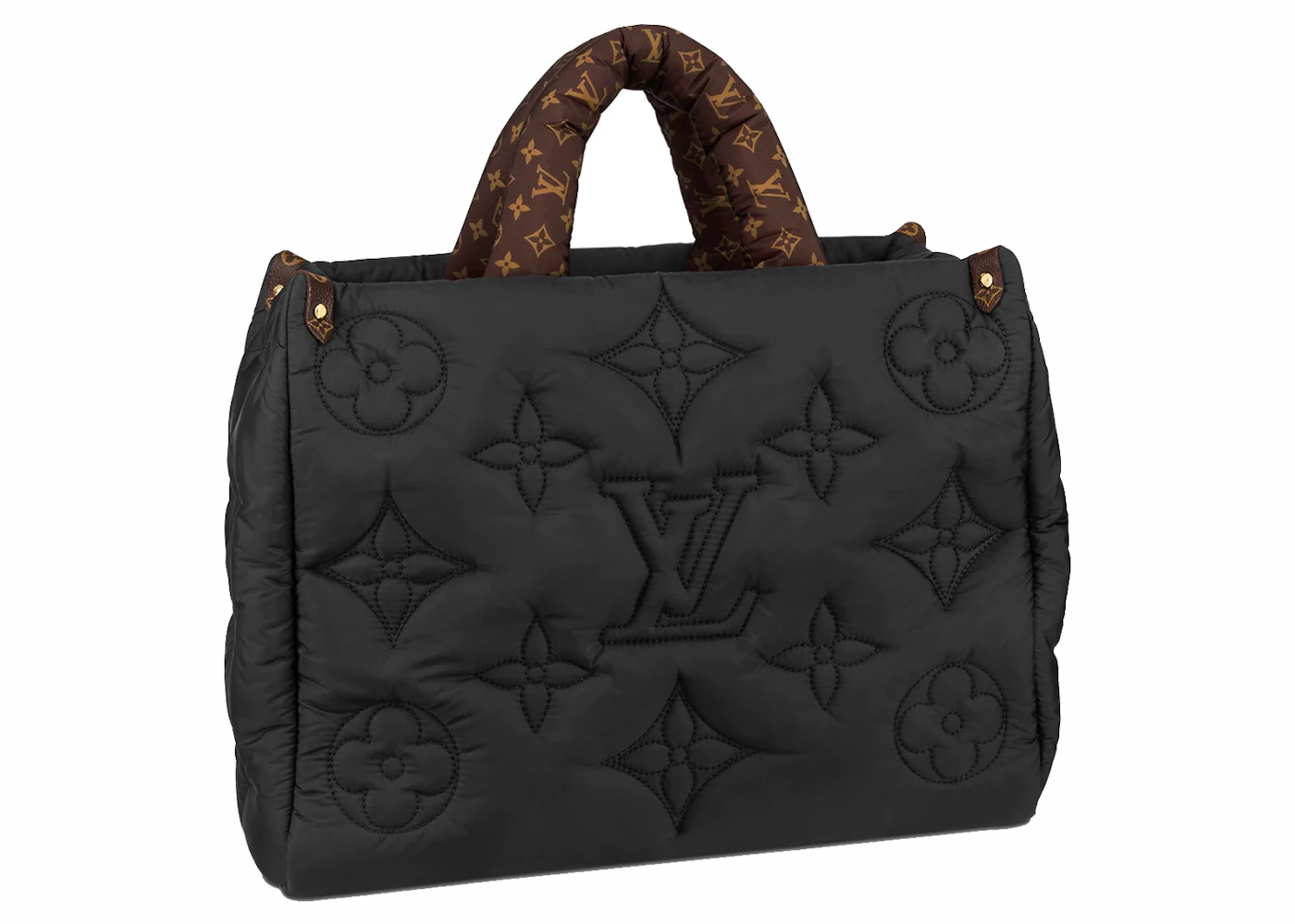Onthego wool handbag Louis Vuitton Black in Wool - 27484802
