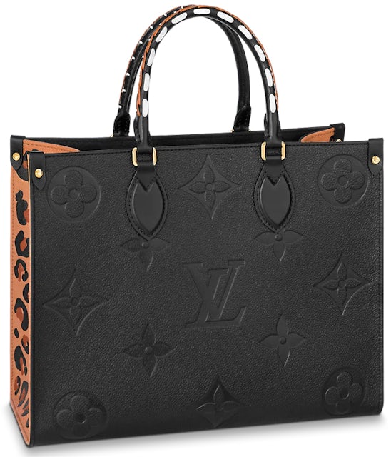 Brand New Louis Vuitton Black Onthego Wild at Heart Bag, 2021 Special  Edition at 1stDibs
