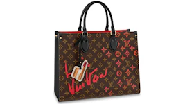 Louis Vuitton Limited Edition Onthego MM Monogram Brown