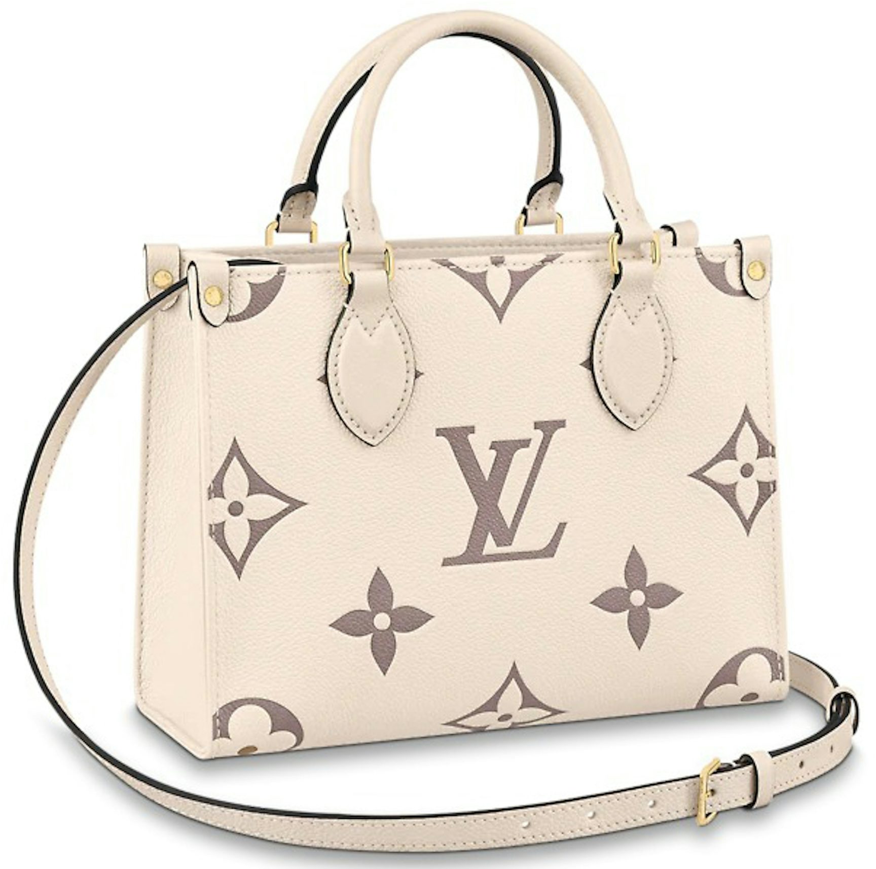 Louis Vuitton Onthego PM Creme/Bois de Rose