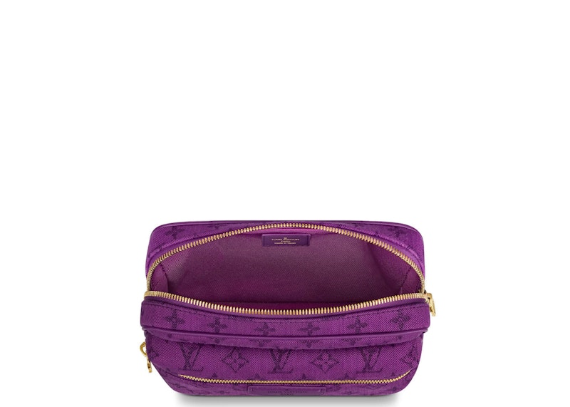 Louis Vuitton Outdoor Bumbag Monogram Denim Purple in Denim with 