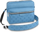 Louis Vuitton Gunmetal Silver Outdoor Messenger Bag – Savonches