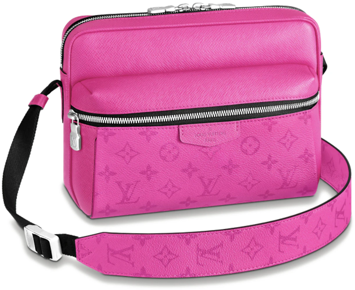 Louis Vuitton Outdoor Messenger Fuchsia in Coated Canvas/Cowhide