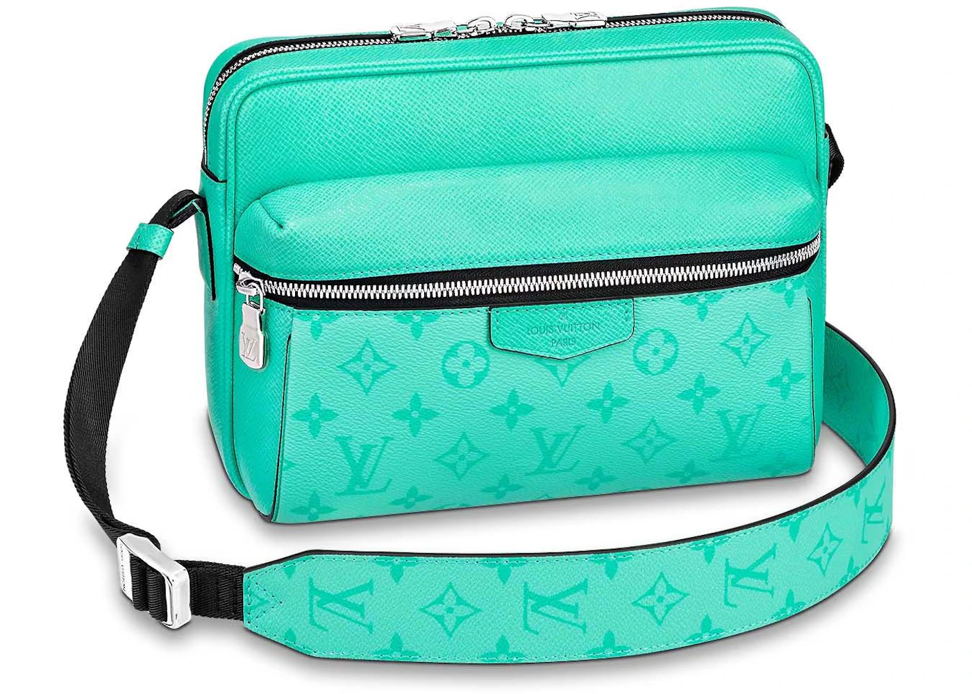 Louis Vuitton Outdoor Messenger Miami Green in Monogram Coated