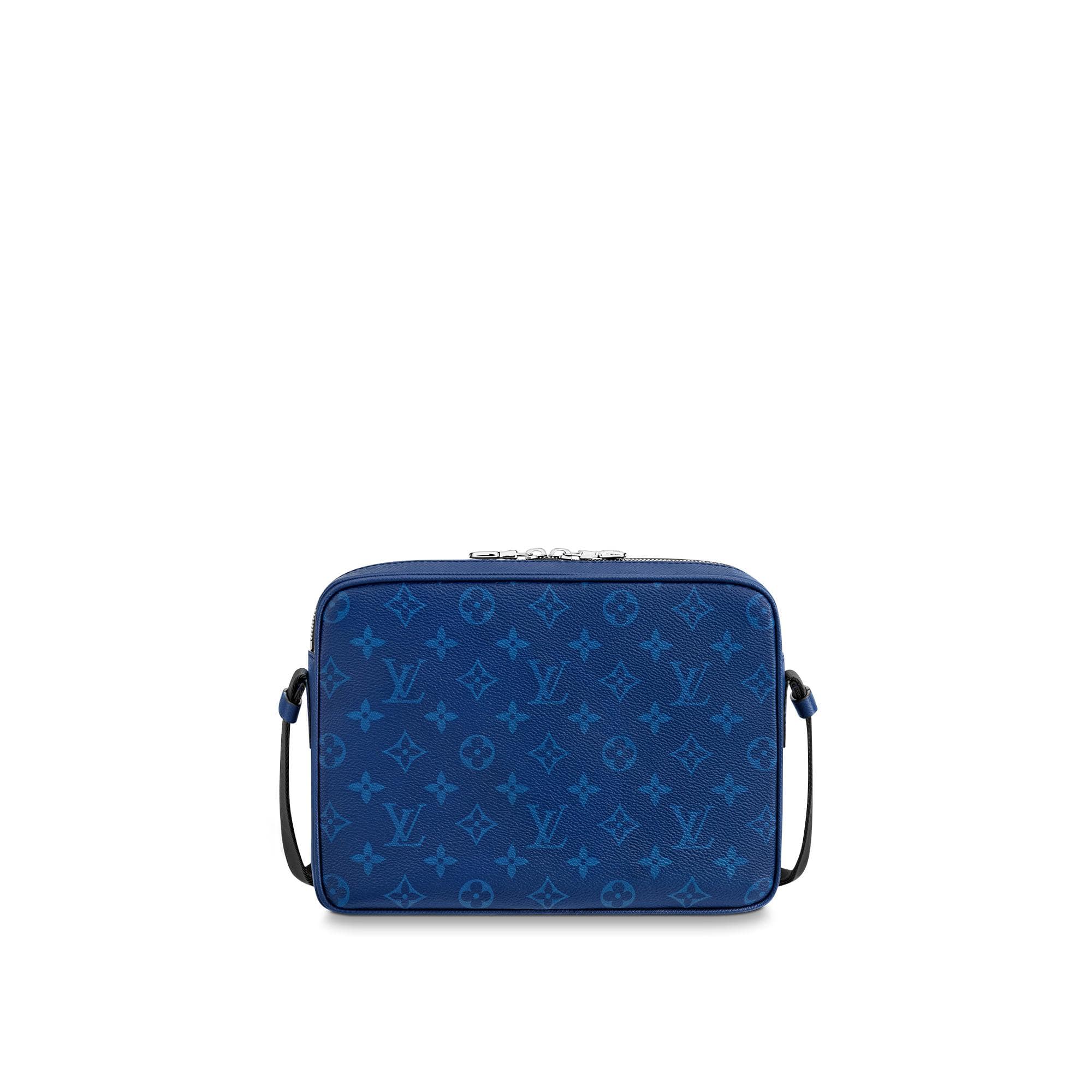 Louis Vuitton Outdoor Messenger Monogram Pacific Taiga Blue in 