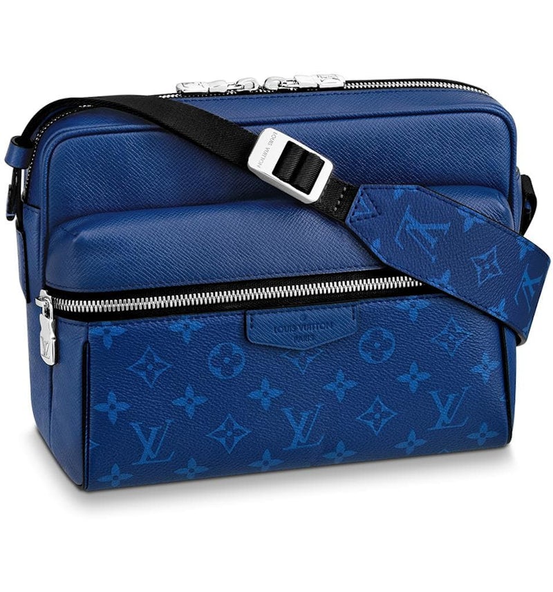 Louis Vuitton Outdoor Messenger Monogram Pacific Taiga Blue in