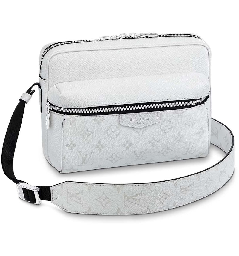 Louis Vuitton Outdoor Messenger Optic White in Monogram Coated