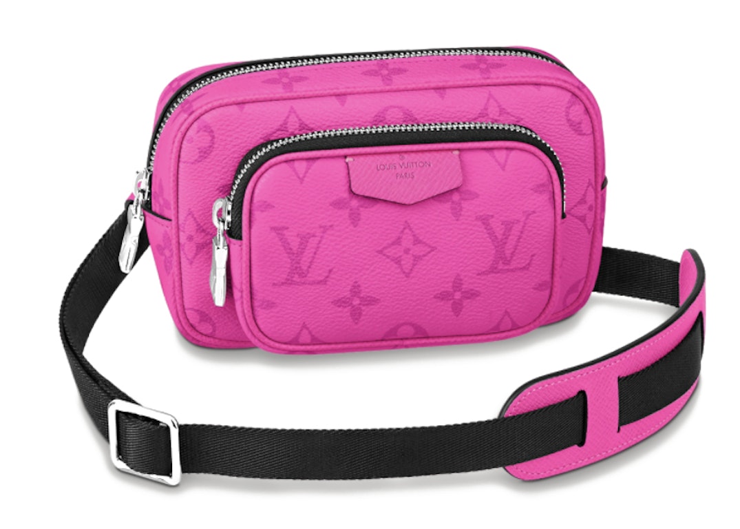 Pre-owned Louis Vuitton Outdoor Pouch Fuchsia
