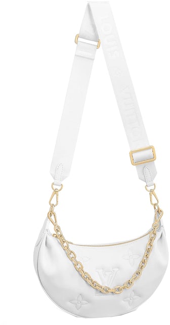 Louis Vuitton Over The Moon Bubblegram Snow in Calfskin Leather