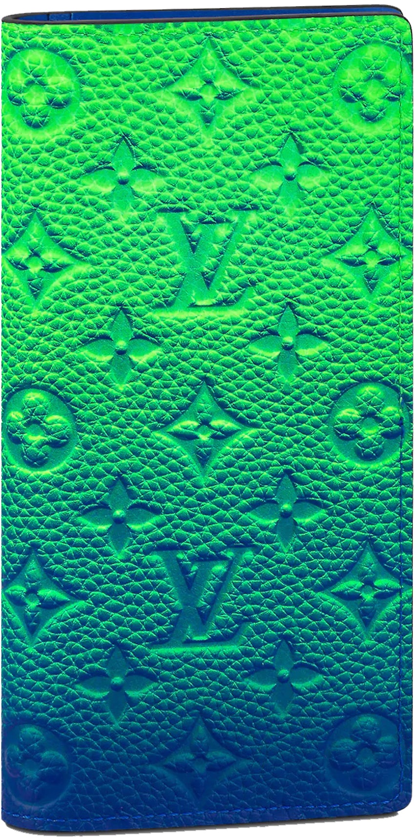 LOUIS VUITTON ILLUSION GREEN/BLUE M81258 CARD HOLDER