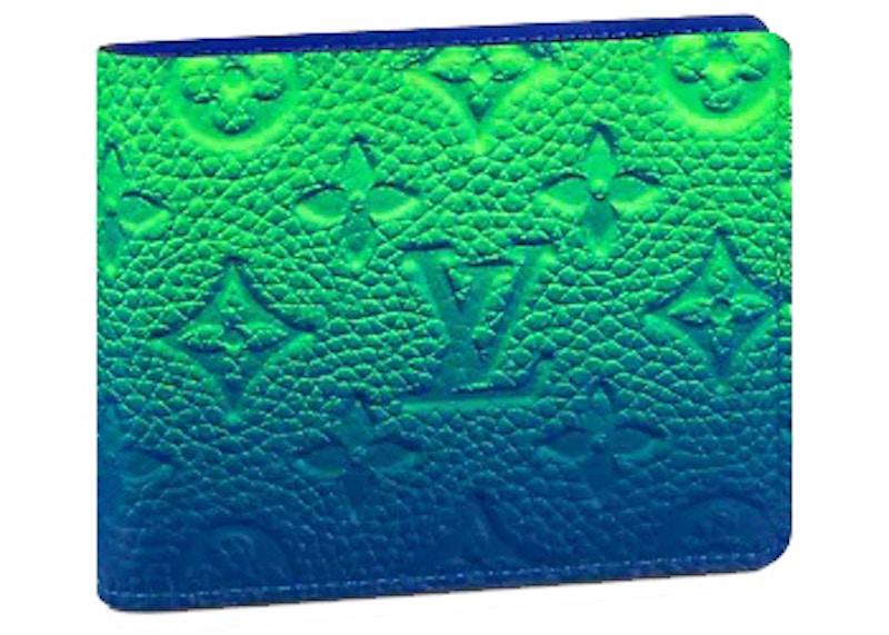 Louis Vuitton PF Slender Taurillon Illusion Blue/Green