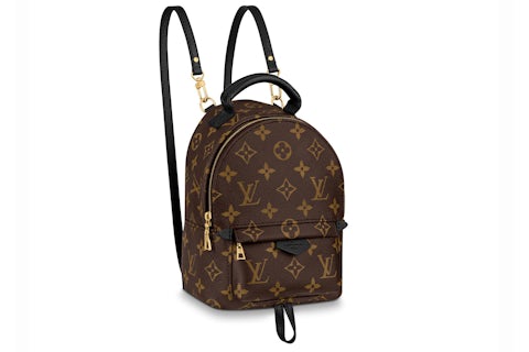 Louis Vuitton Palm Springs Monogram (Updated Zipper) Mini Brown in