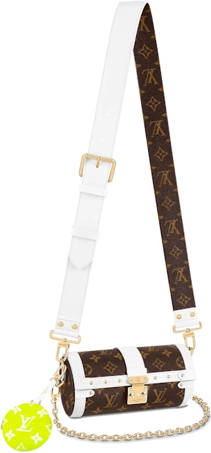 Louis Vuitton Dauphine MM Game On White in Coated Canvas with Gold-tone - US