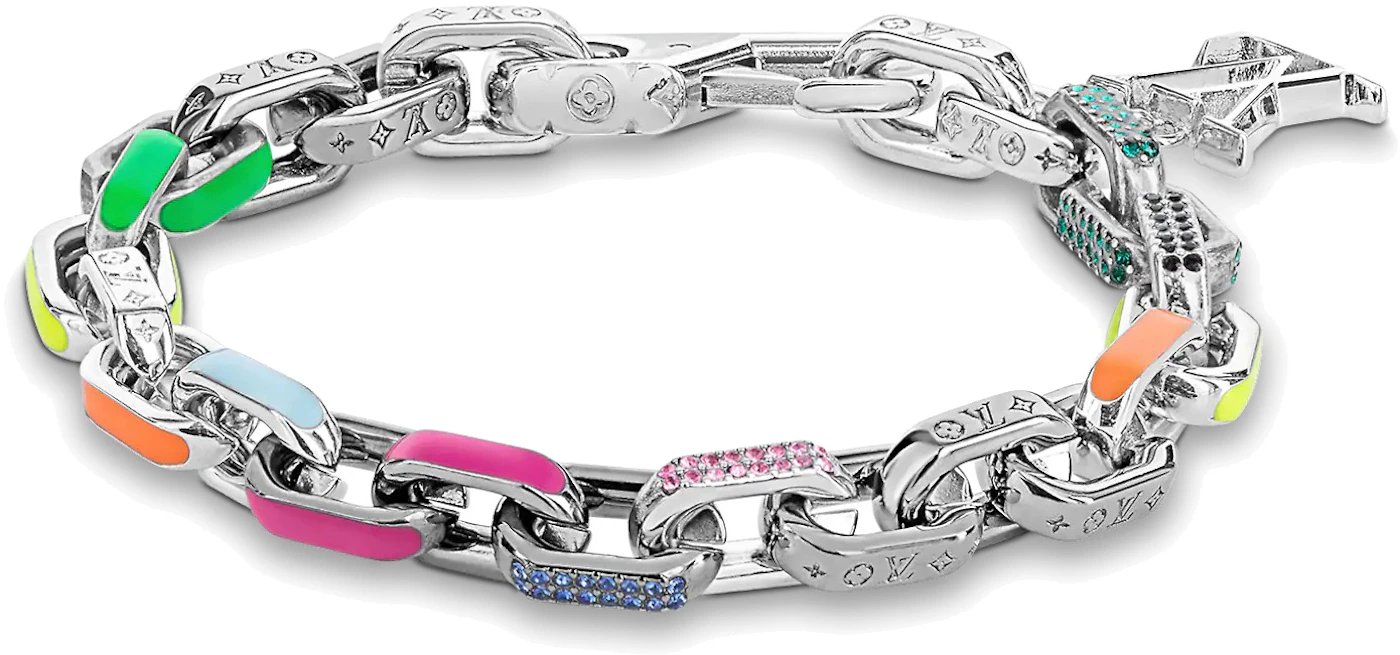 Louis Vuitton Paradise Chain Bracelet Multicolor in Silver Metal/Resin with  Silver-tone - US