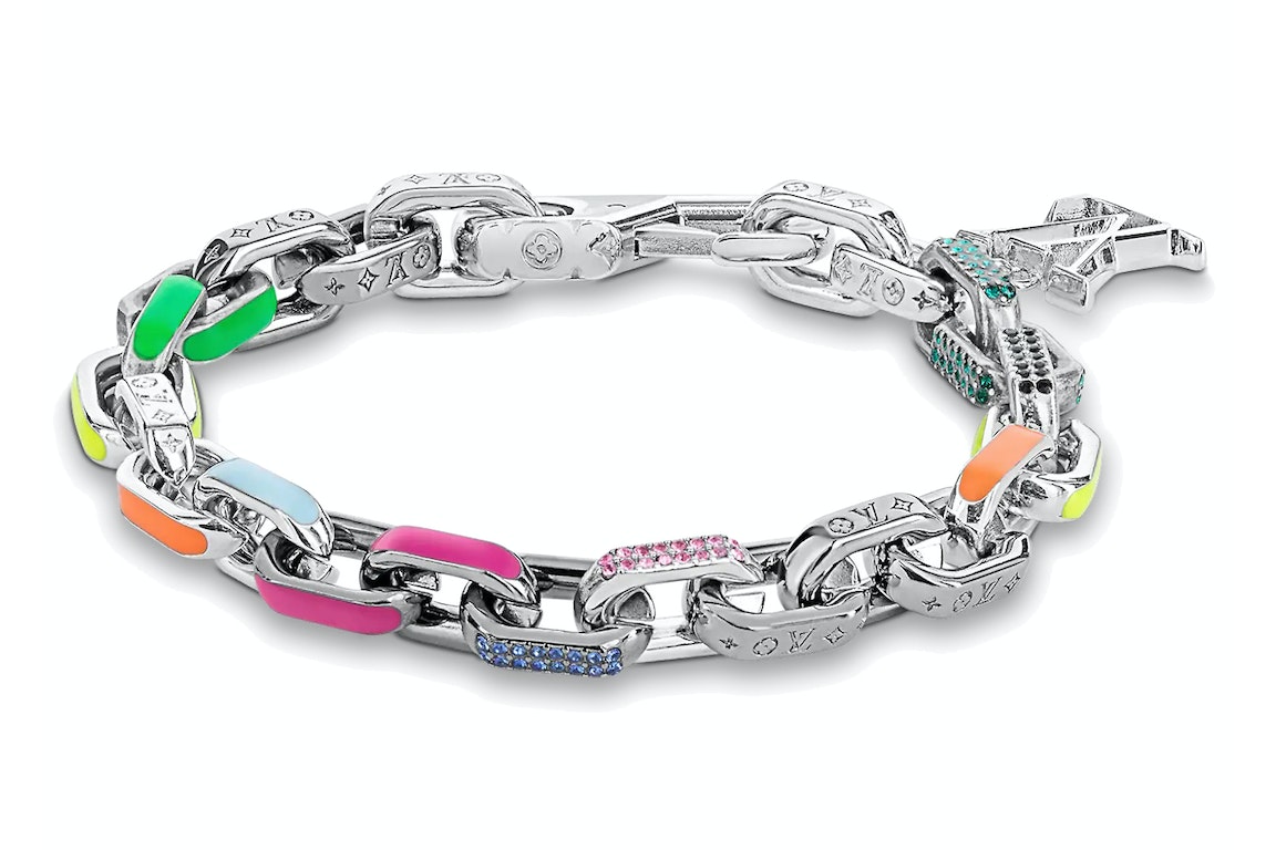 Pre-owned Louis Vuitton Paradise Chain Bracelet Multicolor