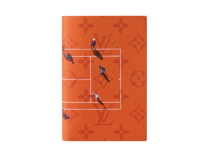 LOUIS VUITTON ノート レッド 8 watch case Monogram Canvas - Les Extraordinaires