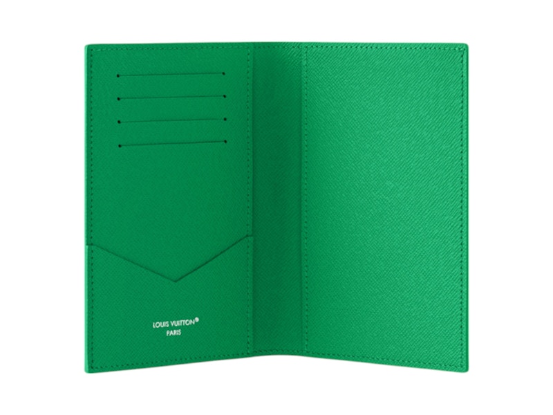 Louis Vuitton Golf Passport Cover Green