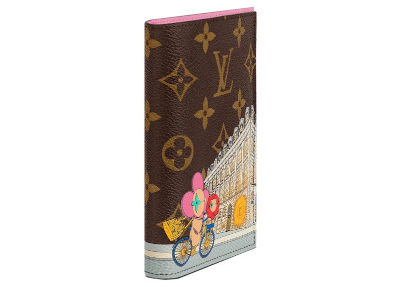Louis Vuitton Passport Cover Vivienne Holiday Monogram Canvas/Pink in