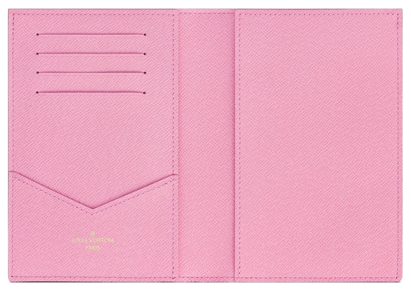Louis Vuitton Passport Cover Vivienne Holiday Monogram Canvas/Pink in