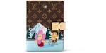 Louis Vuitton Paul Cubierta de Cuaderno Patinaje sobre Hielo Navidad Rosa