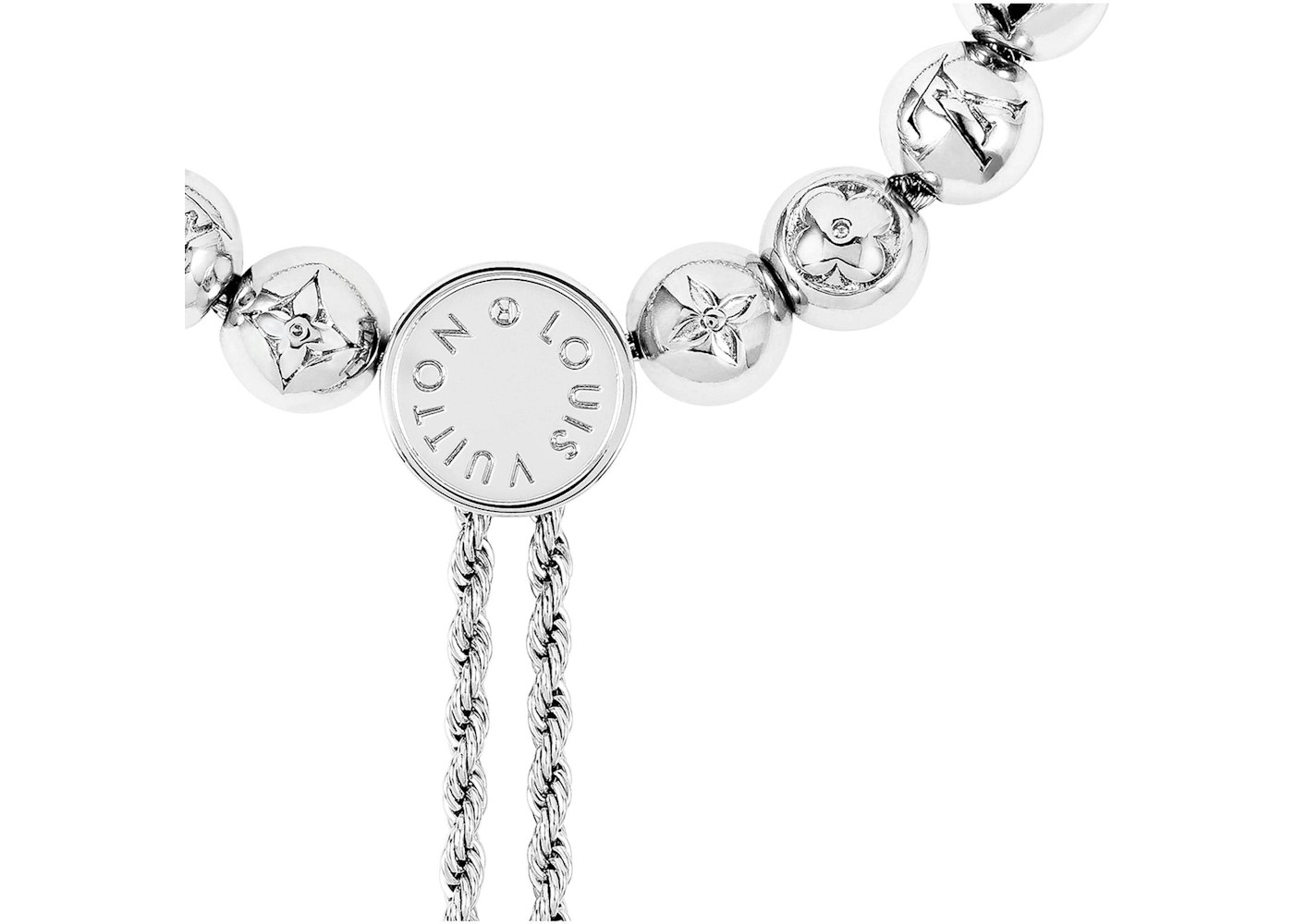Louis vuitton monogram pearl bracelet Outlet