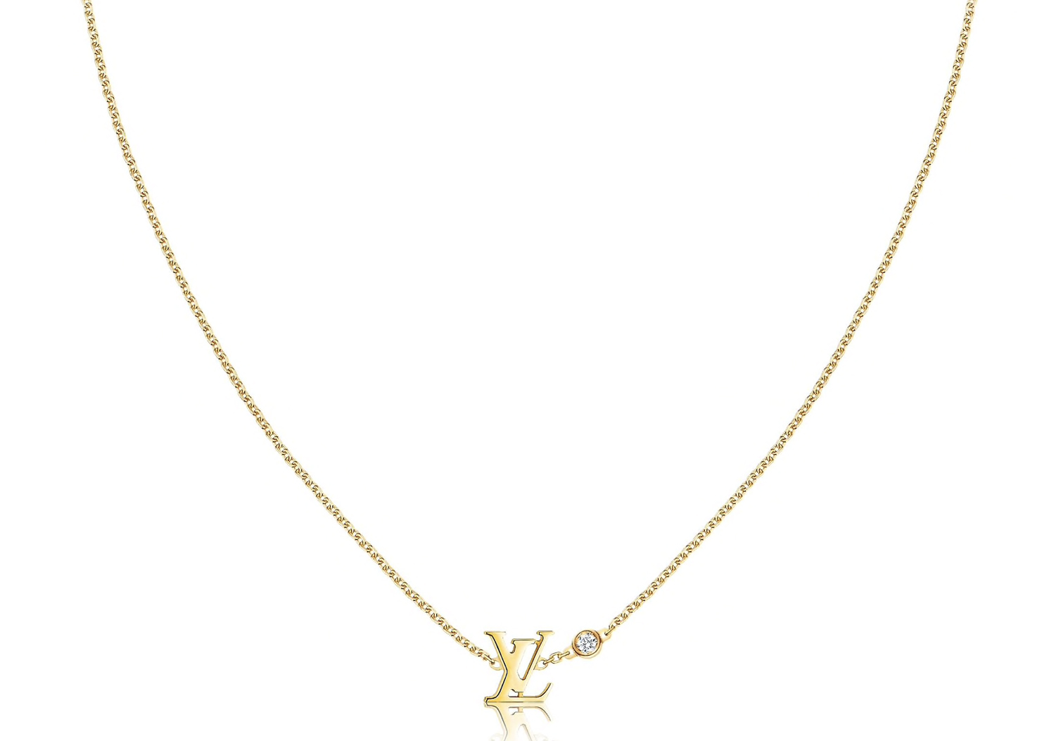 Louis Vuitton Pendant Idylle Blossom LV Yellow Gold