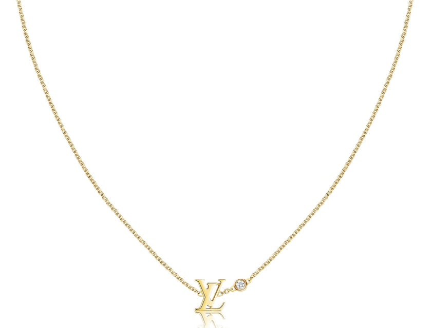 Louis Vuitton Pendant Idylle Blossom LV Yellow Gold in Gold/Diamonds with  Gold-tone - US