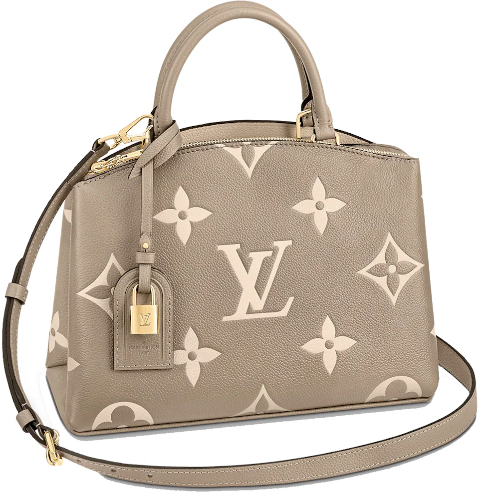Louis Vuitton Bi-Color Dove/Cream Monogram Empreinte Leather