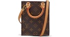 Louis Vuitton Petit Sac Plat Monogram Marron
