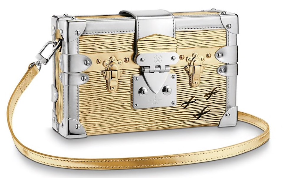 Louis Vuitton Petite Malle Epi Metallic Gold in Epi Leather/Calfskin with  Silver-tone - US