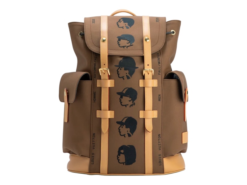 Louis Vuitton Pharrell x Nigo Christopher Backpack Brown in Canvas