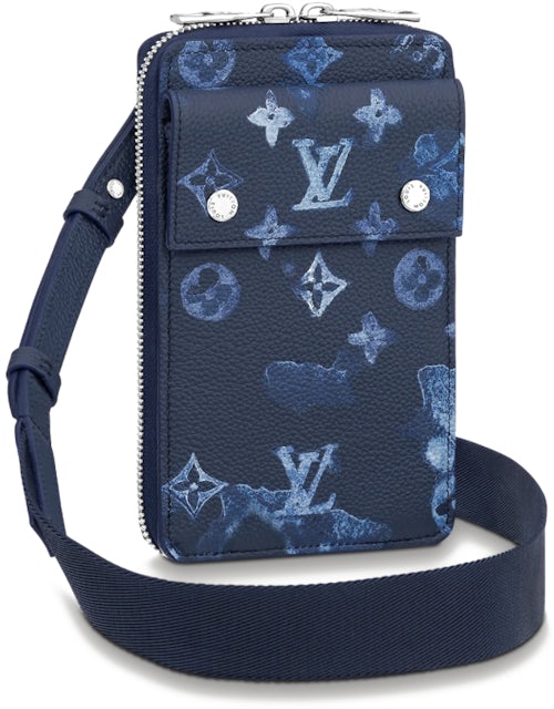 Louis Vuitton Trio Messenger Ink Watercolor in Cowhide Leather