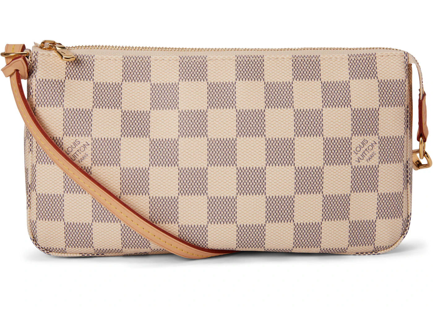 Louis Vuitton Pochette Accessories Damier Azur NM White/Blue in