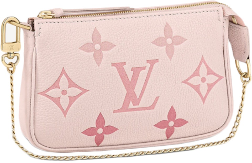 Louis Vuitton Mini Pochette Accessoires Monogram Rose Monogram