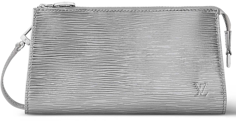 Louis Vuitton Pochette Accessoires Silver EPI
