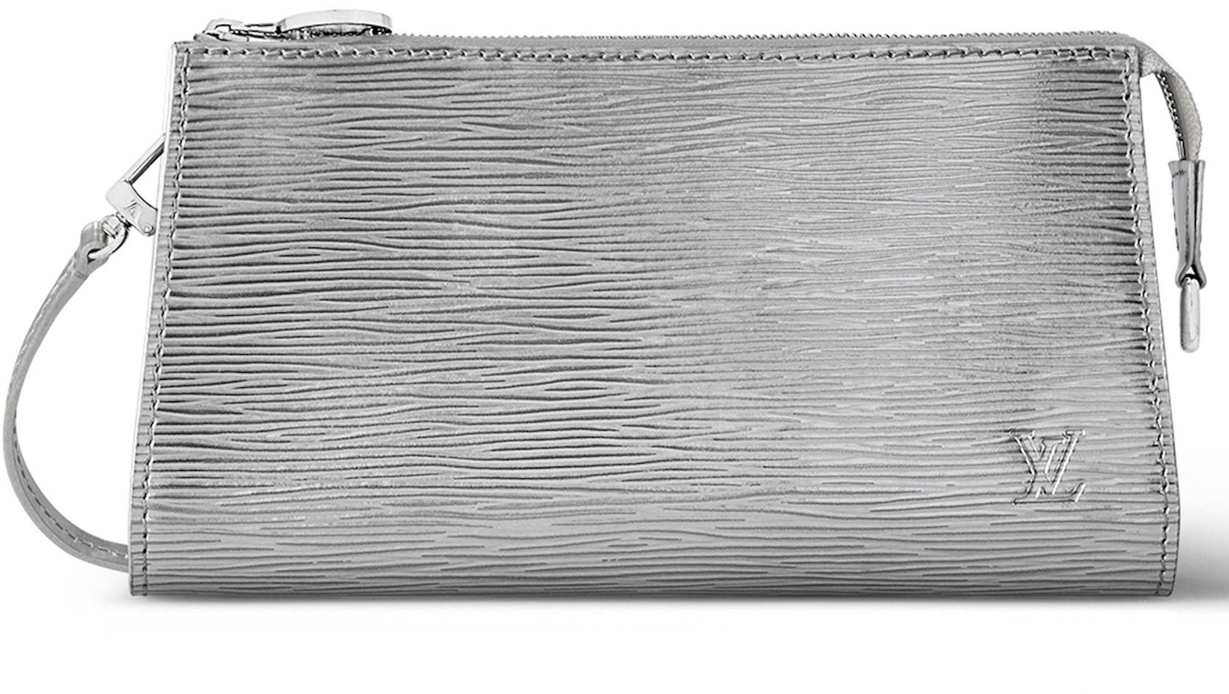 Louis Vuitton Monogram Graffiti Pochette Accessories Silver