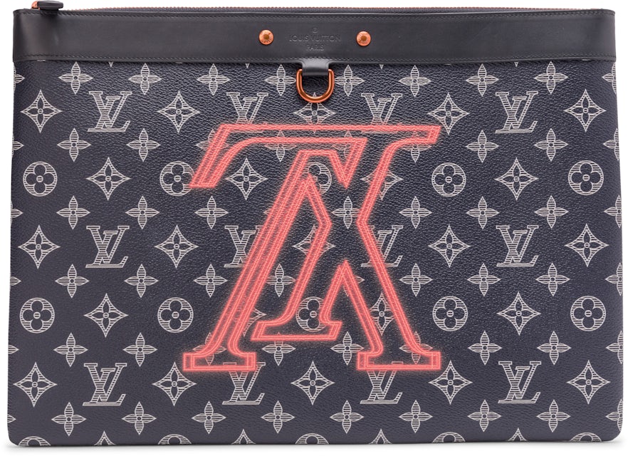 Louis Vuitton Discovery Backpack Monogram Upside Down Ink Navy