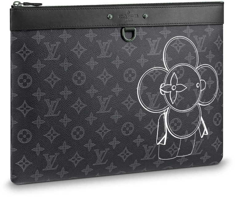 Louis Vuitton Authenticated Pochette Apollo Monogram Vivienne Eclipse Bag