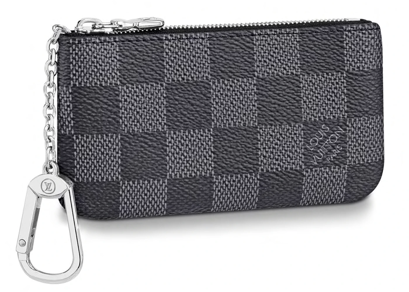 Vil Mart champion Louis Vuitton Pochette Cle Key Pouch Damier Graphite Black/Gray in Coated  Canvas with Silver-tone