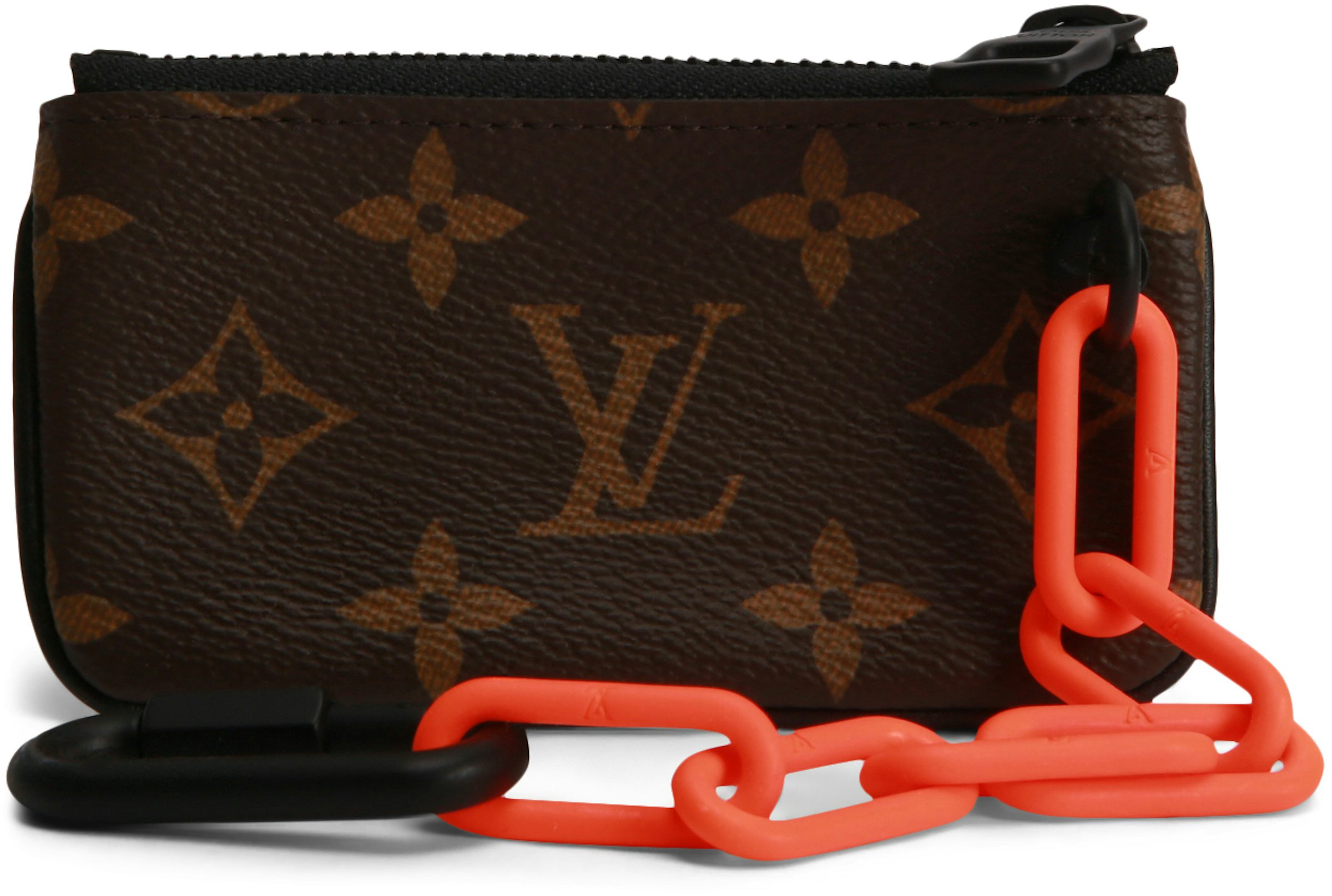 Louis Vuitton Pochette Volga Monogram Empreinte Orange Black in