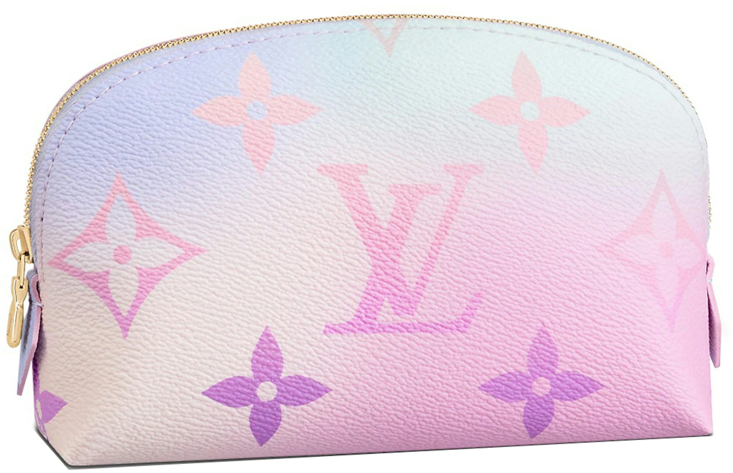 Louis Vuitton Pochette Cosmetique Sunrise Pastel in Coated Canvas with  Gold-tone - GB