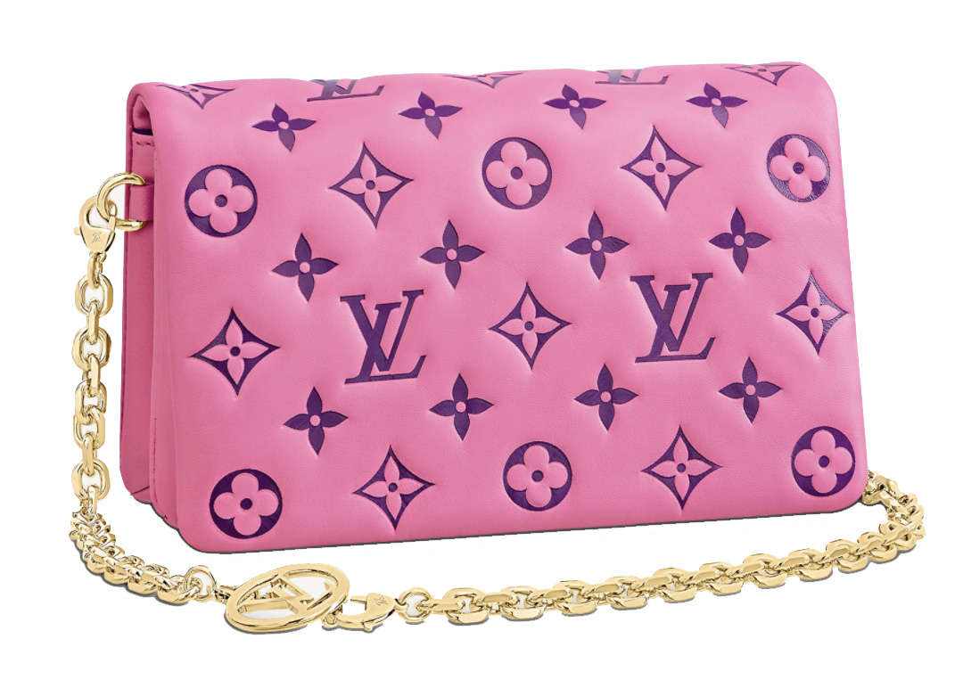 Louis Vuitton Pochette Coussin Pink Purple