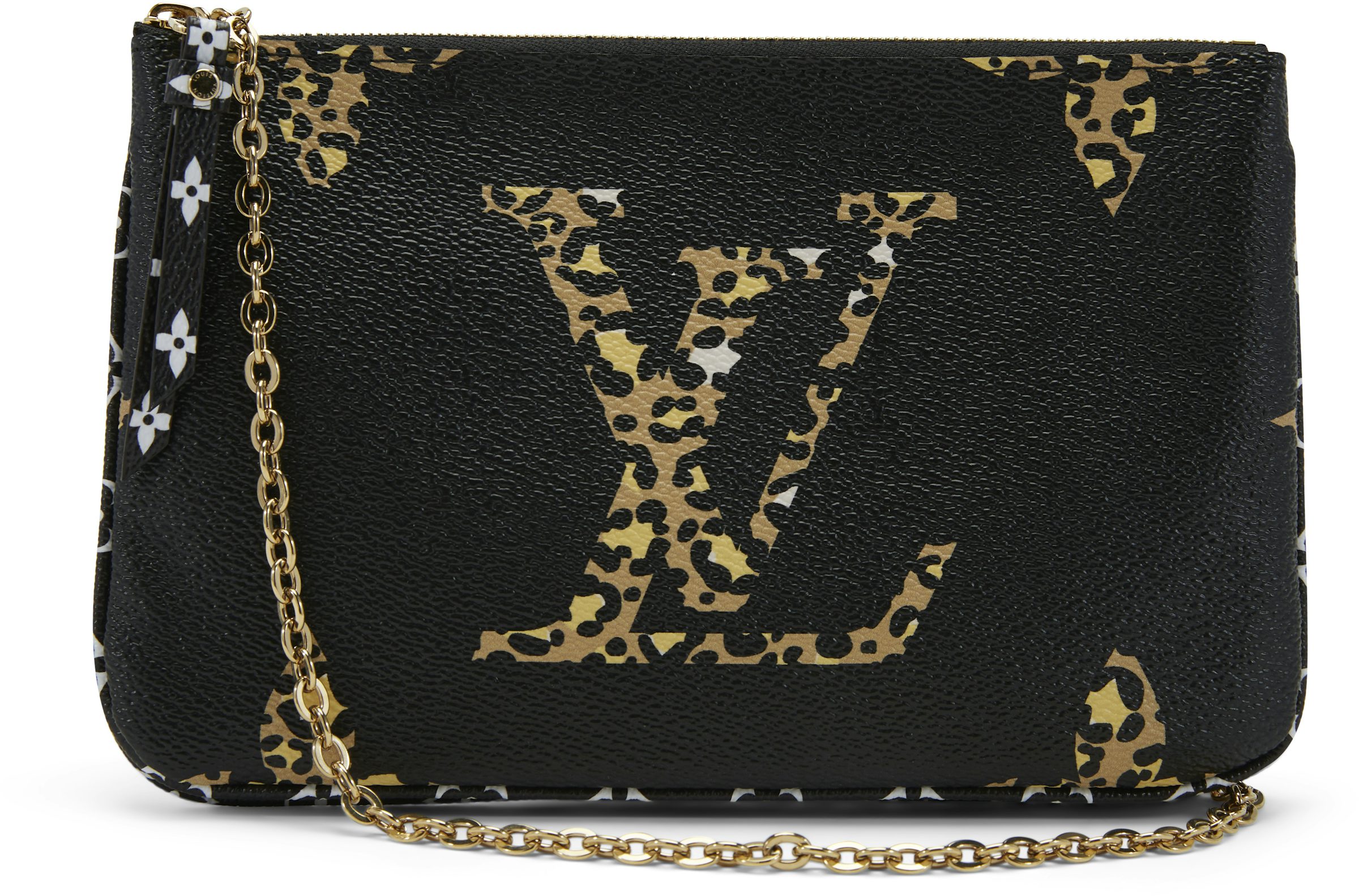 Louis Vuitton 2019 Giant Monogram Double Zip Pochette w/ Tags