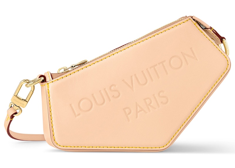 Pre-owned Louis Vuitton Women's Pochette Ecusson In Natural