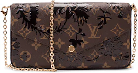 Louis Vuitton Pochette Felicie  Monogram Blossom (Without Accessories) Brown/Black